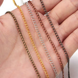 3m Bulk Iron Chains Cable Chain with Findings