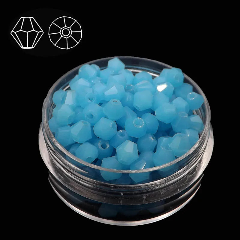 3mm 1000pcs Austria Crystal Bicone Beads Glass Beads Loose Spacer Bead