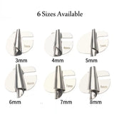 3-10mm Stainless Steel Sewing Rolled Hemmer Foot