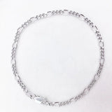 925 Silver Chain Bracelet for Women Men