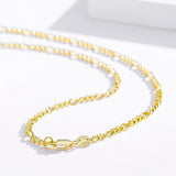 925 Sterling Silver Short Choker Necklace for Women Girls Kids