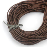 2M Braided Leather Cord Necklace Bracelet Jewelry Making 3mm-6mm