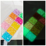 Glow In The Dark Rhinestones - Transparent Luminous Stones