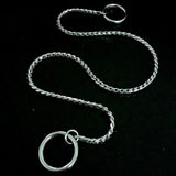 3/4/5mm Snake P Chain Puppy Collar Stainless Steel Small Pet Dog Training