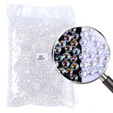 3mm 4mm 6mm AB Pearl Nail Enhancement Pearl Half Round Pearl