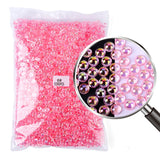 3mm 4mm 6mm AB Pearl Nail Enhancement Pearl Half Round Pearl
