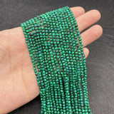 3mm 4mm Malachite Faceted Beads for Jewelry Making DIY Necklace Bracelet