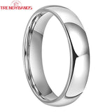 Classic Tungsten Carbide Wedding Band Engagement Ring High Polished Comfort Fit