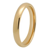 Tungsten Wedding Ring Rose-Gold-Color Bands High Comfort Fit