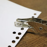 Metal Single Hole Puncher 3mm 6mm Pore Diameter DIY Cutter Hand Paper Scrapbooki