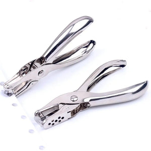 Metal Single Hole Puncher 3mm 6mm Pore Diameter DIY Cutter Hand Paper Scrapbooki