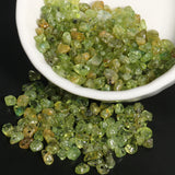 3mm-8mm Peridot Olivine Gravel Chip Loose Beads 16 Inch