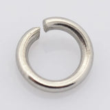 Stainless Steel Open Jump Rings 3mm/8mm Jewelry Findings