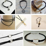 3mm 90M Flat Faux Suede Cord Leather Lace Thread DIY Necklace Bracelet Making