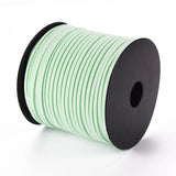 3mm 90M Flat Faux Suede Cord Leather Lace Thread DIY Necklace Bracelet Making