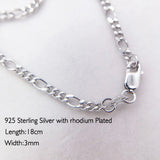 925 Sterling Silver Chain Bracelets Delicate Jewelry