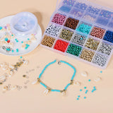 3mm Charm Beads Glass Seed Bead DIY Bracelet Jewelry Making 18 Colors 9000pcs