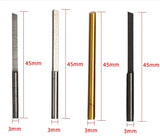 3mm Carving Knives Diamond Setting Micro Set Triangle Spatula Tool