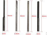3mm Carving Knives Diamond Setting Micro Set Triangle Spatula Tool