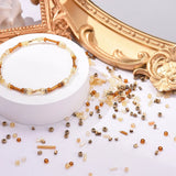 3mm Champagne Glass Seed Beads for Jewelry Making
