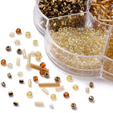 3mm Champagne Glass Seed Beads for Jewelry Making