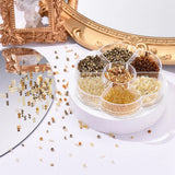 3mm Champagne Glass Seed Beads for Jewelry Making