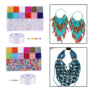 3mm Charm Czech Glass Seed Beads DIY Bracelet Necklace Beads