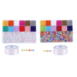 3mm Charm Czech Glass Seed Beads DIY Bracelet Necklace Beads