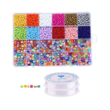3mm Charm Czech Glass Seed Beads DIY Bracelet Necklace Beads