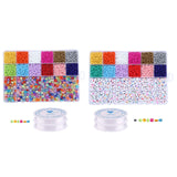 3mm Charm Czech Glass Seed Beads DIY Bracelet Necklace Beads