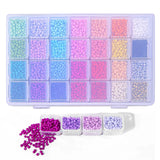 3mm Charm Czech Glass Seed Beads Kit for DIY Jewelry Making