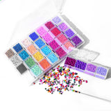 3mm Charm Czech Glass Seed Beads Kit for DIY Jewelry Making