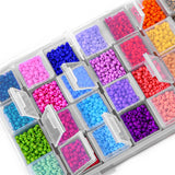 3mm Charm Czech Glass Seed Beads Kit for DIY Jewelry Making