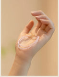 3mm Crystal Bracelet with Fine Powder for Women