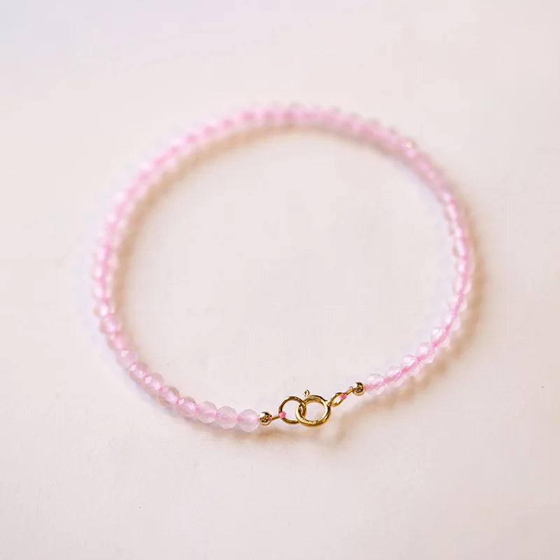 3mm Crystal Bracelet with Fine Powder for Women
