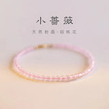 3mm Crystal Bracelet with Fine Powder for Women