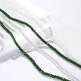 3mm Crystal Glass Colored Faceted Loose Beads DIY for Bracelet Necklace