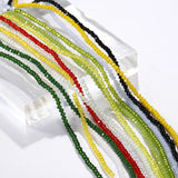 3mm Crystal Glass Colored Faceted Loose Beads DIY for Bracelet Necklace