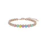 3mm CZ Enamel Bracelet Chain for Men Women