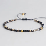 Dainty Lapis Lazuli 7 Chakra Agate Bracelet Women