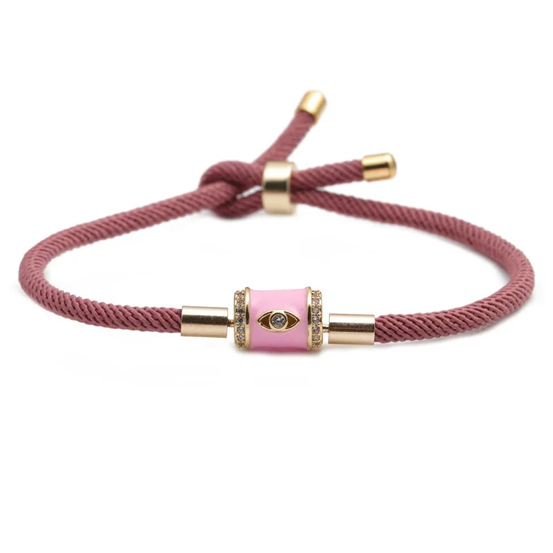 3mm Milan Devil's Eye Bracelet Rope Hand-woven Rope Chain
