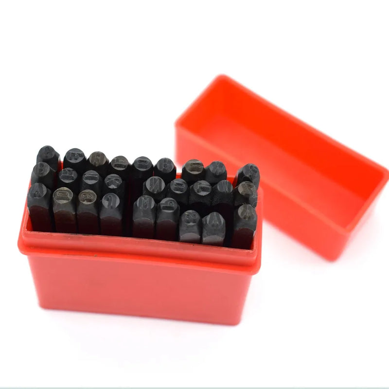 3mm Letter Steel Metal Die Stamp Punch Tool Set Kit Jewelry Punch Tool 27pcs A-Z