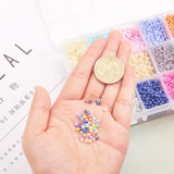 3mm Mixed Czech Crystal Glass Seed Beads Round Loose Beads
