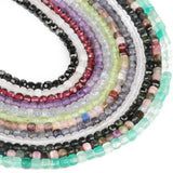 3mm Cube Beads Natural Gemstone for Jewelry Making