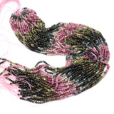 3mm Gradient Tourmaline Stone Beads for Jewelry Making