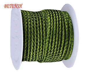 3mm Olive Green Dragon Squama Braid Nylon Cord