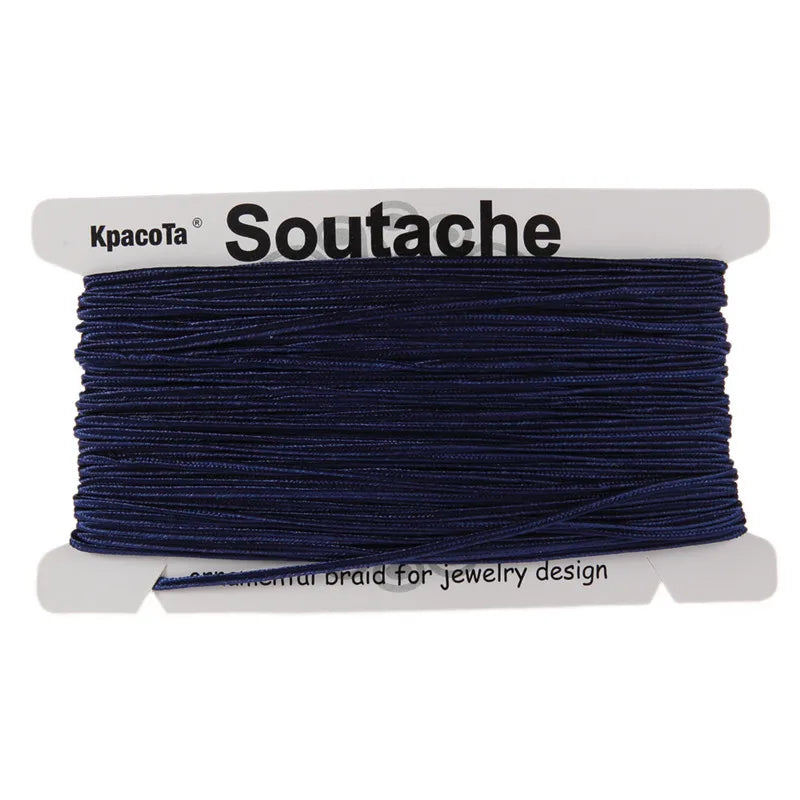 3mm Soutache Cord 31m DIY Jewelry Making Embroidery Decor Accessories