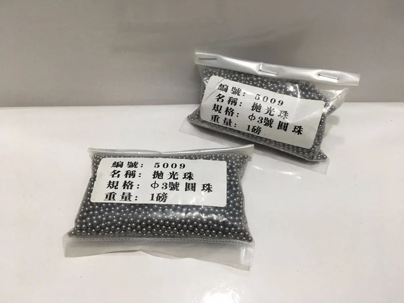 3mm Stainless Steel Round Balls Jewelry Polishing Tumbling Media 452g