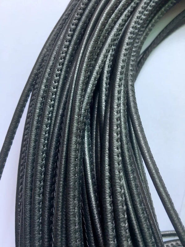3mm Nappa Round Leather Cord Soft Jewelry Leather 5m