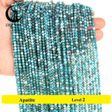 3mm Labradorite Faceted Beads for DIY Bracelets - 15''